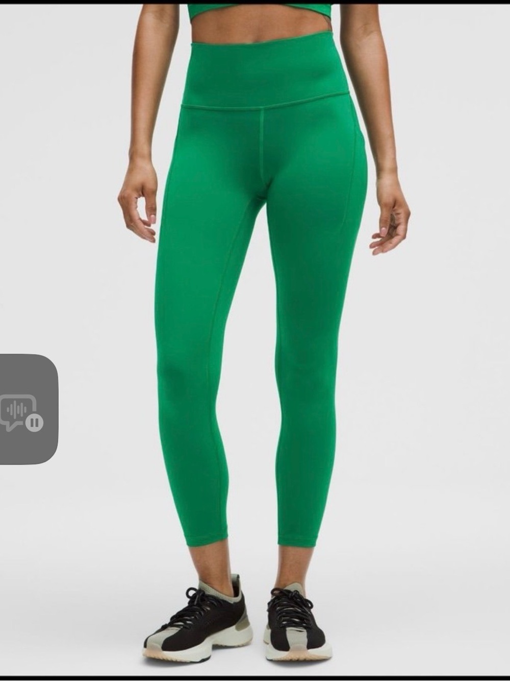 NWT Lululemon align 25” HR
Size 6
Color: Raceway Green